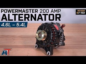 2004-2010 F150 Powermaster Alternator - 200 Amp Black 4.6L, 5.4L Review