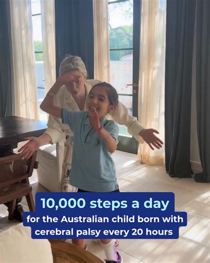 Every day, kids with cerebral palsy like Tilly take their first steps. Will you step up and show your support? Join Steptember and challenge yourself to move 10,000 steps a day for 30 days. It’s all to raise funds for early detection and therapy for kids with cerebral palsy. Every step counts. Make yours matter this Steptember! Sign up for free today. | Steptember Australia
