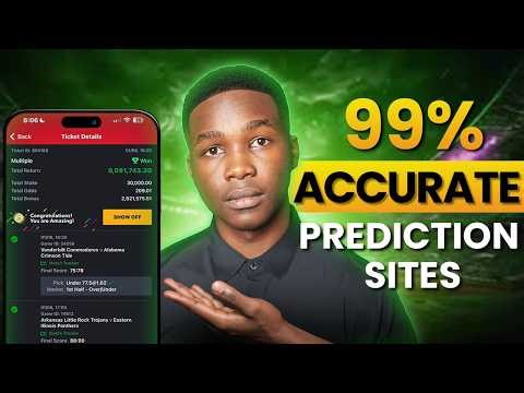 BEST FOOTBALL PREDICTION SITES - up to 99% Accurate Betting Tips Today