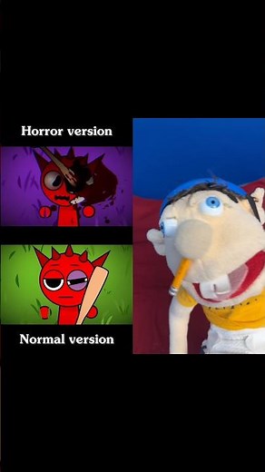 JEFFY SPRUNKI HORROR ANIMATION WITH OREN BAT ATTTACK!