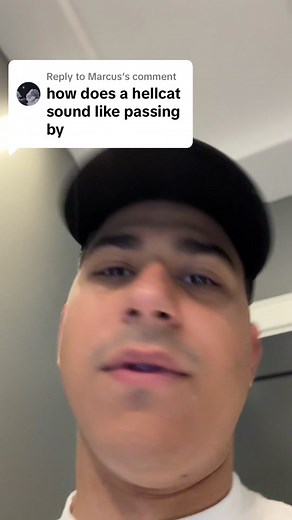 Replying to @Marcus BRO SOUNDS LIKE A HELLCAT 😂🤯 #beloud | hellcat whining