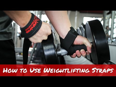How to Use Weightlifting Straps