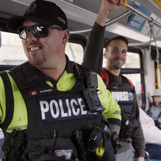 London Police Service on Instagram: "Next time you're on the bus, don't be surprised to see a friendly face in uniform! LPS officers are here to ensure a safe environment for everyone. 👋 Feel free to say hello or ask any questions! We’re here to help make public transit a space where everyone feels comfortable and secure. #PartnersInMotion #LdnOnt #CrimePrevention"