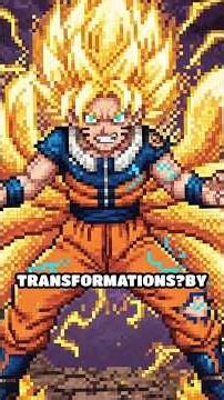 How strong would Naruto be with the Super Sayian transformations? #anime #pixel #naruto #dragonball