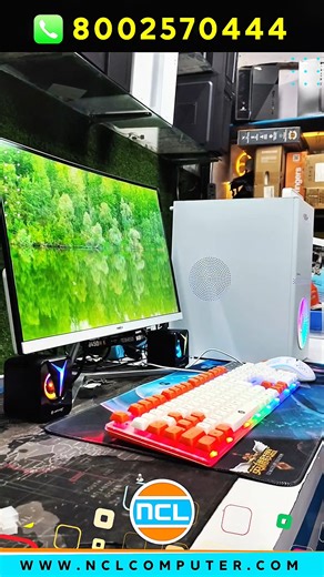 NCL Computer | Gaming PC Build | Computer Parts on Instagram: "💸 Cheap But Powerful Gaming PC Build 😎 . . . . . . . .. . . #pcbuild #gamingpc #pcsetup #custompc #pcgamer #gamingreels #youtubeshorts #instareels #techshorts #viralvideo #trendingreels #shortvideo"