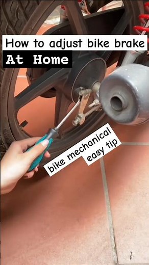 How to adjust bike brake at home | bike mechanical easy tip