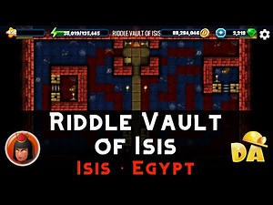 Riddle Vault of Isis | Isis #15 | Diggy's Adventure
