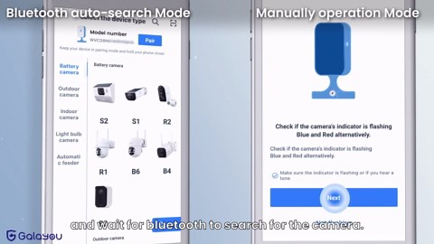 GALAYOU Indoor Security Camera 2K, Pet Camera, 360 Degree 2.4G WiFi Home Security Camera for Baby/Elder/Nanny with Night Vision, Siren, 24/7 SD Card Storage, Works with Alexa and Google Assistant G2