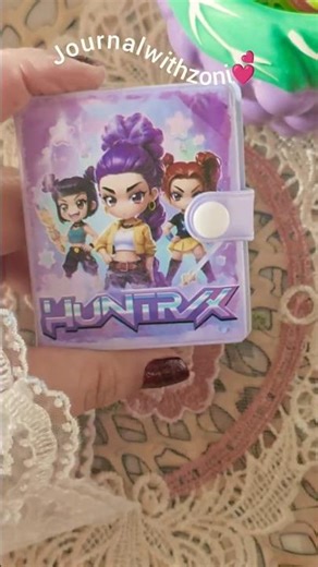 kpop demon hunters Scrapbooking💕♥️🦋 KPop Demon Hunters Huntrix Golden 케이팝 데몬 헌터스 헌트릭스 (HUNTR/X) 다꾸
