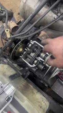BURAN LEADER 2 HOURS LATER THE CHAIN ​​WAS REPLACED THE GEARBOX IS ASSEMBLED
