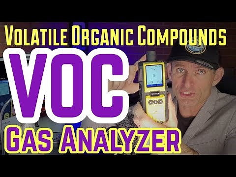 VOC Gas Detector and Analyzer (Volatile Organic Compounds)