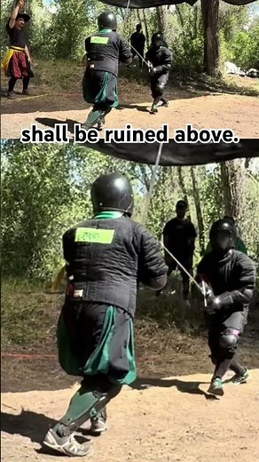 Just like Liechtenauer said? #hema #martialarts #history #combatsports