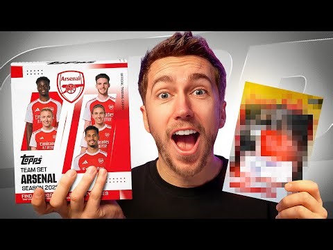 I Opened Arsenal Only Football Boxes & Got ______ !