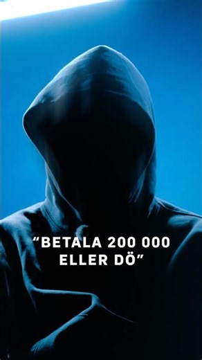 ”Ali” blir bötad när han slutar beckna. Streama dokumentärserien Anon på SVT Play.