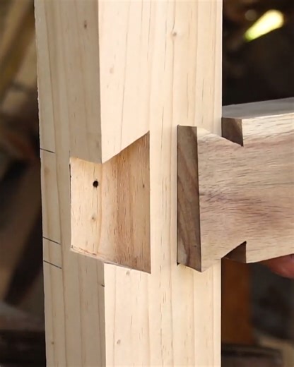 Fishtail Mortise Essential Woodworking Joint for Carpenters | DIY & Crafts