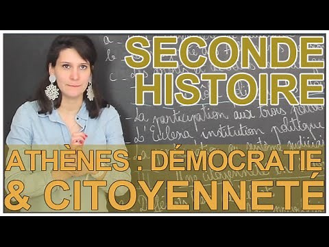 Citoyenneté et démocratie à Athènes - Histoire-Géo - Seconde - Les Bons Profs