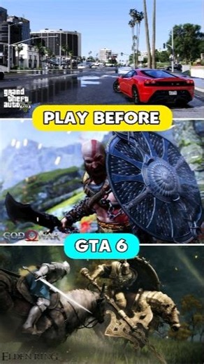 Top 3 PS5 Game's Play Before GTA 6 💥 #shorts