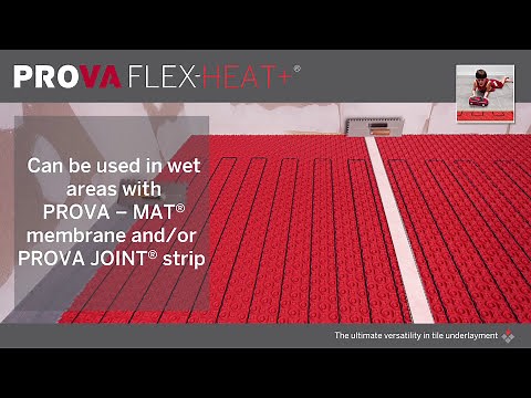 PROVA FLEX-HEAT: Heated Flooring / Tile Underlayment System