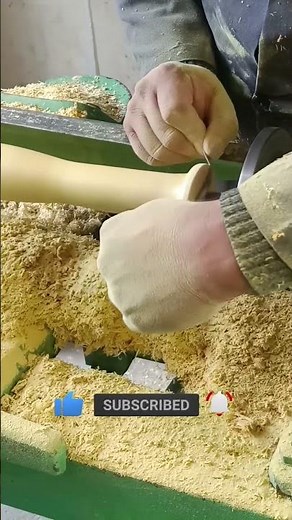 Making a baseball bat 🏏 How to make a baseball bat with a lathe