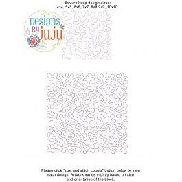 Big Stipple End-to-End Quilting Embroidery Design