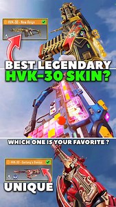Best Legendary HVK 30 in CODM | Strange One Gaming