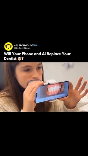 Superhuman AI | Introducing Dental Monitoring: the future of dental care! This groundbreaking device attaches to your smartphone and fits into your mouth,... | Instagram