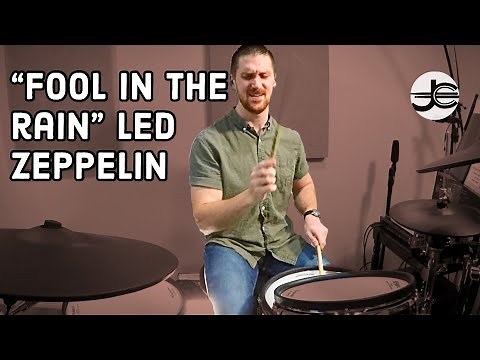 Led Zeppelin Fool in the Rain Drum Lesson + Tutorial