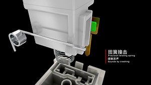 Kailh Box White OWL 46gf Clicky Mechanical Switches for Gaming Keyboard DIY,Compatible for 5pin RGB/SMD hot swappable. (90pcs)