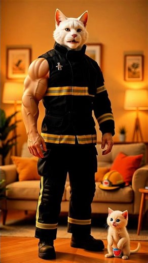 The Brave Cat Hero! A Daring Rescue You Have to S