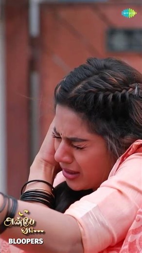 Anbe Vaa Serial Bloopers - 98(1) | Behind The Scenes | #shorts #youtubeshorts