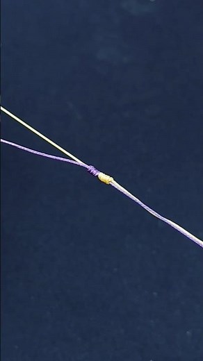 How to Tie the Uni-to-Uni Knot (Strong Line Connection!) #fishing #fishingknot #fishingtips