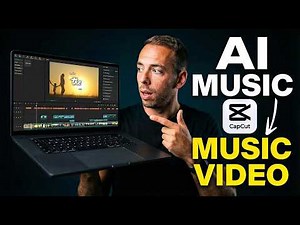 CapCut Music Video Tutorial [Add Lyrics, AI Visuals, Effects, Transitions, ...]