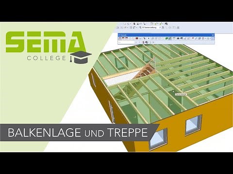 Online Kurs - Balkenlage und Treppe