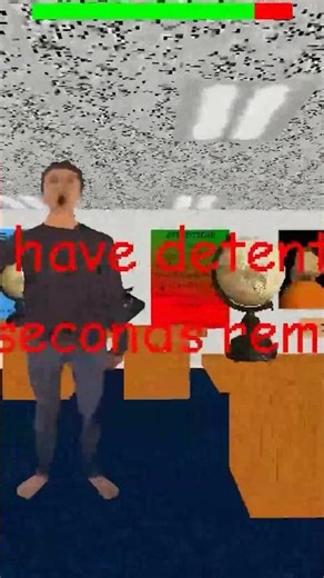 BALDI STOLE MY HAIR... I'M NOT BALD ANYMORE! #shorts #shortsvideo #baldi #baldisbasics #horror