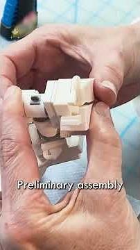 The making of a scale model of #space robot Dextre #shorts #3dprinting