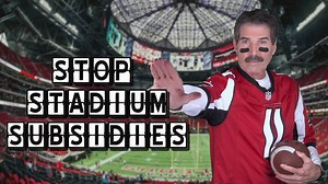 351K views · 618 reactions | While you watch the Super Bowl on Sunday, remember that taxpayers paid for more than $700 million in subsidies for the Atlanta Falcons' Mercedes-Benz Stadium. | Reason Magazine | Facebook
