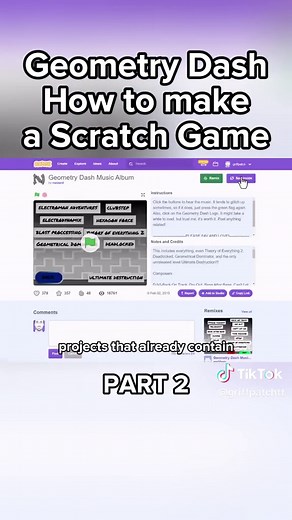 Geometry Dash – How to make a Scratch Game 2