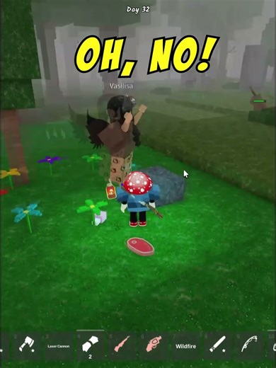 CRAZY GLITCH I NEVER EXPECTED 😱 #roblox #99nightintheforest #trending #indonesia