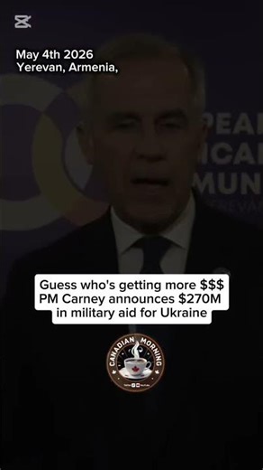 PM Mark Carney pledges another $270 million to Ukraine