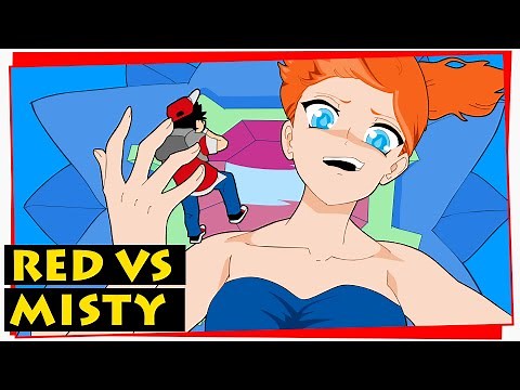💧 MISTY vs RED 🔥 Pokemon Red 11 Fan Made