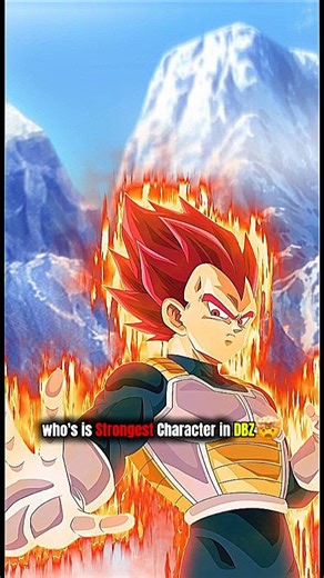 who's Strongest Character in DBZ 💀⚡💯 #anime #trending #dragonball #goku