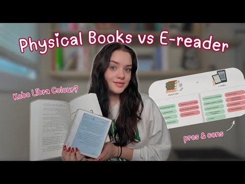 Physical Books vs eReaders 📖 My Honest Pros + Cons