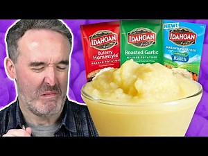 Irish People Try Instant Mashed Potato For The First Time