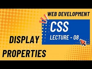 Display properties in CSS | full explanation