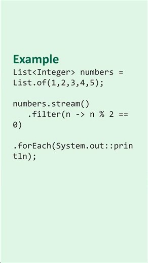 Java filter() Method Explained 🚀 #Shorts