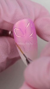 128K views · 4.6K reactions | Uñas con Butter Gel ✨ Nail Art Materiales: -Gel Polish Love Kiss 092 -Gel Polish Ice Purple 011 -Top Coat -Pigmentos Aurora Boreal -Top Matte -Gel Butter | Melisa Rocha | Facebook