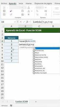 SCAN function step by step