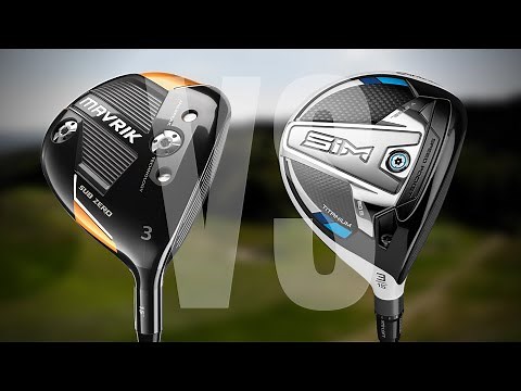 TAYLORMADE SIM vs CALLAWAY MAVRIK 3-WOOD!