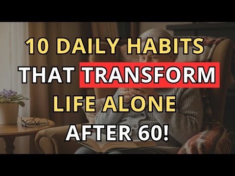10 Shocking Daily Habits That Transform Life Alone After 60!