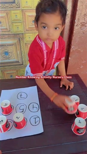Number Knowing Activity Nursery Class
